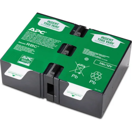 APC Replacement Cartridge 123 Μπαταρία UPS με Χωρητικότητα 7Ah και Τάση 24V