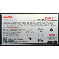 APC Replacement Cartridge 6 Μπαταρία UPS με Χωρητικότητα 11Ah και Τάση 12V
