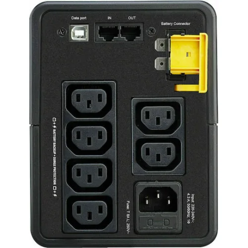 APC Back-UPS 1600VA Line-Interactive 900W με 6 IEC Πρίζες