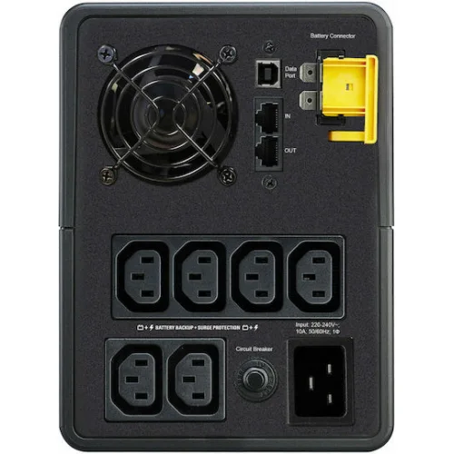 APC Back-UPS 2200 Line-Interactive 2200VA 1200W με 6 IEC Πρίζες