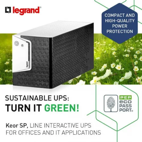 Legrand Keor SP UPS Line-Interactive 1000VA 600W με 2 Πρίζες
