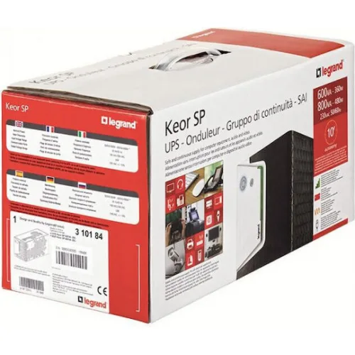 Legrand Keor SP UPS Line-Interactive 2000VA 1200W με 4 Πρίζες