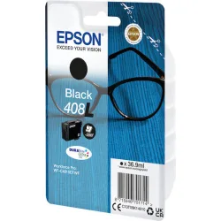 Epson 408L Γνήσιο Μελάνι Εκτυπωτή InkJet Μαύρο (C13T09K14010)