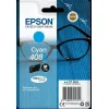 Epson 408L Γνήσιο Μελάνι Εκτυπωτή InkJet Κυανό (C13T09K24010)