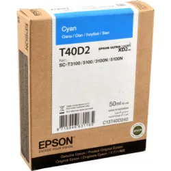 Epson Singlepack UltraChrome XD2 Γνήσιο Μελάνι Εκτυπωτή InkJet Κυανό (C13T40D240)