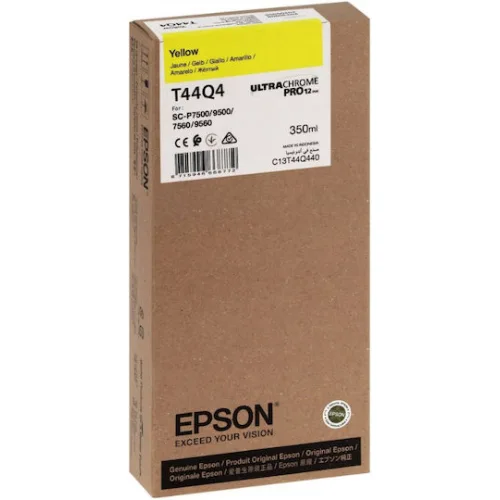 Epson T44Q440 UltraChrome Pro 12 Γνήσιο Μελάνι Εκτυπωτή InkJet Κίτρινο (C13T44Q440)
