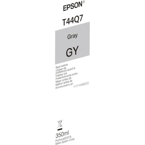 Epson T44Q740 UltraChrome Pro 12 Γνήσιο Μελάνι Εκτυπωτή InkJet Γκρι (C13T44Q740)