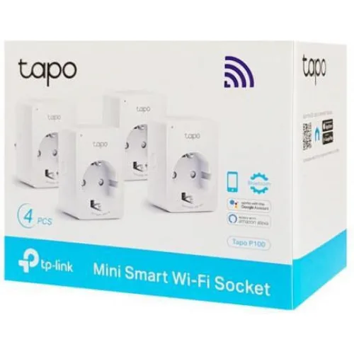 TP-LINK v1 Smart Μονόπριζο 4τμχ