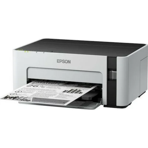 Epson EcoTank ET-M1120 Ασπρόμαυρος Εκτυπωτής Inkjet με WiFi και Mobile Print C11CG96402