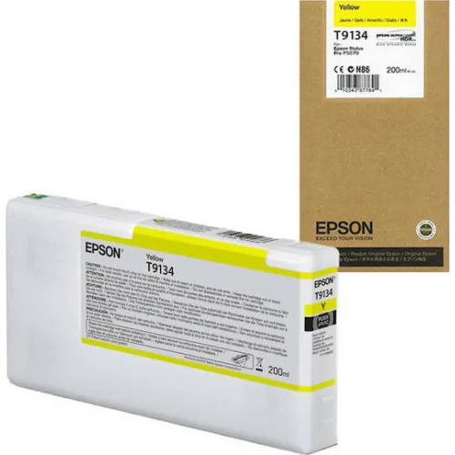 Epson Γνήσιο Μελάνι Εκτυπωτή InkJet Κίτρινο (C13T913400)