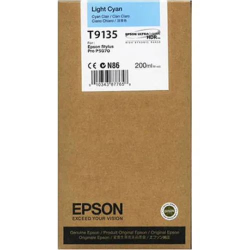 Epson Γνήσιο Μελάνι Εκτυπωτή InkJet Κυανό (C13T913500)