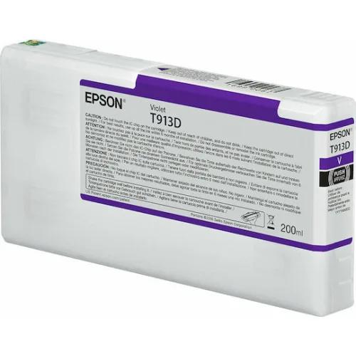 Epson Γνήσιο Μελάνι Εκτυπωτή InkJet Μωβ (C13T913D00)