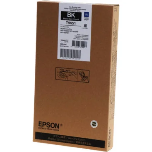 Epson T9651XL Γνήσιο Μελάνι Εκτυπωτή InkJet Μαύρο (C13T965140)