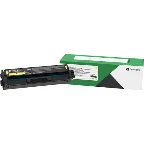 Lexmark C3220Y0 Γνήσιο Toner Laser Εκτυπωτή Κίτρινο Return Program 1500 Σελίδων