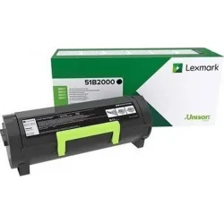 Lexmark 51B2000 Γνήσιο Toner Laser Εκτυπωτή Μαύρο Return Program 2500 Σελίδων