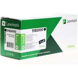 Lexmark 51B2000 Γνήσιο Toner Laser Εκτυπωτή Μαύρο Return Program 2500 Σελίδων