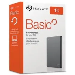 Seagate Basic USB 3.0 / USB 2.0 Εξωτερικός HDD 1.0TB 2.5" Μαύρο Seagate Basic USB 3.0 / USB 2.0 Εξωτερικός HDD 1.0TB 2.5" Μαύρο