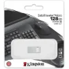Kingston DataTraveler Micro Gen2 128GB USB 3.2 Stick Ασημί