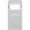 Kingston DataTraveler Micro Gen2 256GB USB 3.2 Stick Ασημί