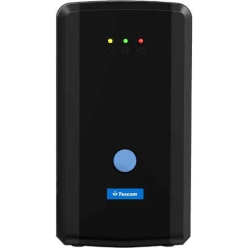 Tescom Leo Plus LCD 650AP UPS Line-Interactive 650VA 390W με 2 Schuko Πρίζες
