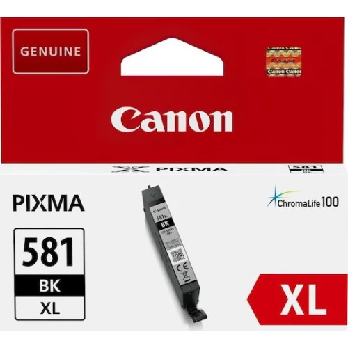 Canon CLI-581XL Γνήσιο Μελάνι Εκτυπωτή InkJet Μαύρο (2052C001)