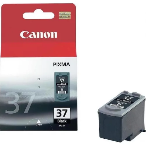 Canon PG-37 Γνήσιο Μελάνι Εκτυπωτή InkJet Μαύρο (2145B001)