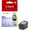 Canon CL-511 Γνήσιο Μελάνι Εκτυπωτή InkJet Πολλαπλό (Color) (2972B001)