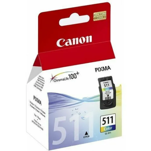 Canon CL-511 Γνήσιο Μελάνι Εκτυπωτή InkJet Πολλαπλό (Color) (2972B001)