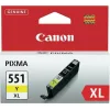 Canon CLI-551XL Γνήσιο Μελάνι Εκτυπωτή InkJet Κίτρινο (6446B001)