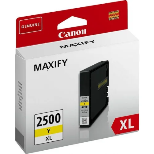 Canon PGI-2500XL Γνήσιο Μελάνι Εκτυπωτή InkJet Κίτρινο (9267B001)