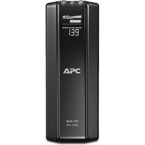 APC Back-UPS Pro 1500 Line-Interactive 1500VA 900W με 6 Schuko Πρίζες