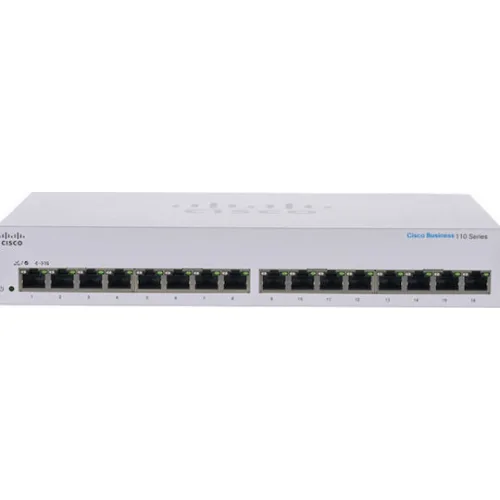 Cisco CBS110-16T Unmanaged L2 Switch με 16 Θύρες Gigabit (1Gbps) Ethernet