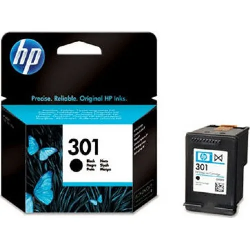 HP 301 Γνήσιο Μελάνι Εκτυπωτή InkJet Μαύρο (CH561EE)