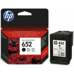 HP 652 Γνήσιο Μελάνι Εκτυπωτή InkJet Μαύρο (F6V25AE)