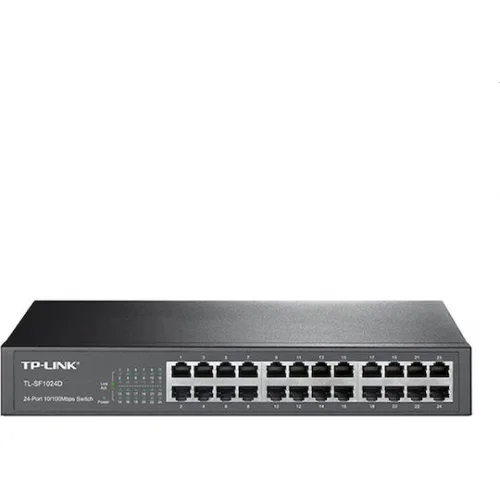 TP-LINK TL-SF1024 v9 Unmanaged L2 Switch με 24 Θύρες Ethernet
