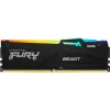 Kingston Fury Beast RGB DDR5 με Module 1x32GB και Ταχύτητα 6000 για Desktop