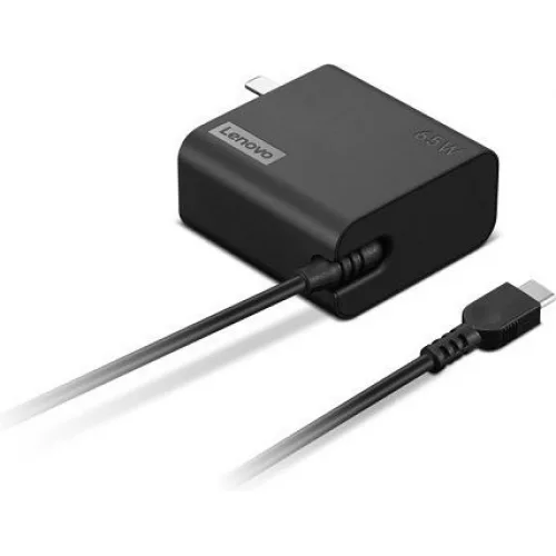 Lenovo Thinkpad 65w Ac Adapter USB-C Φορτιστής Laptop 65W χωρίς Καλώδιο Τροφοδοσίας