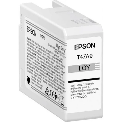Epson T47A9 UltraChrome Pro 10 Γνήσιο Μελάνι Εκτυπωτή InkJet Ανοιχτό Γκρι (C13T47A900)