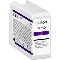 Epson T47AD UltraChrome Pro 10 Γνήσιο Μελάνι Εκτυπωτή InkJet Μωβ (C13T47AD00)