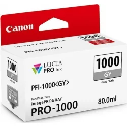 Canon PFI-1000 Γνήσιο Μελάνι Εκτυπωτή InkJet Γκρι (0552C001)