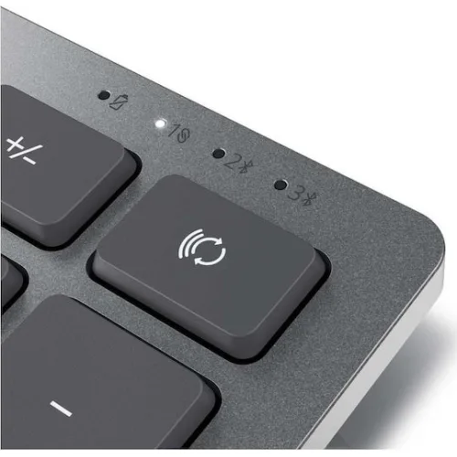 Dell KM7120W Ασύρματο Bluetooth Σετ Πληκτρολόγιο & Ποντίκι Ελληνικό Ασημί