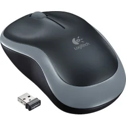 Logitech M185 Ασύρματο Mini Ποντίκι Γκρι