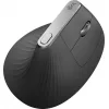 Logitech MX Vertical Ασύρματο & Ενσύρματο Εργονομικό Bluetooth Ποντίκι Μαύρο