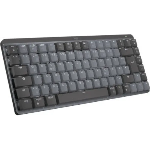Logitech MX Mechanical Mini Silent Ασύρματο Bluetooth Πληκτρολόγιο Αγγλικό US Γκρι