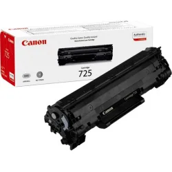 Canon 725 Γνήσιο Toner Laser Εκτυπωτή Μαύρο 1600 Σελίδων (3484B002)