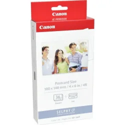 Canon KP-36IP Φωτογραφικό Χαρτί Gloss A6 (10x15) για Εκτυπωτές Θερμικής Εξάχνωσης/Μεταφοράς 36 Φύλλα