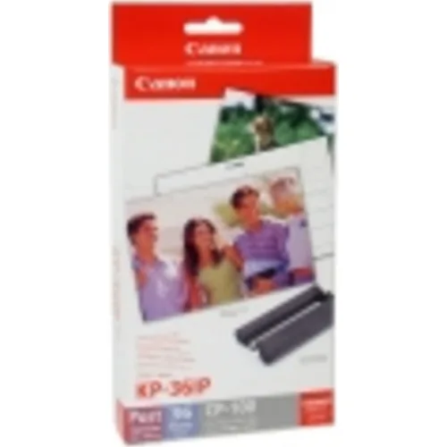 Canon KP-36IP Φωτογραφικό Χαρτί Gloss A6 (10x15) για Εκτυπωτές Θερμικής Εξάχνωσης/Μεταφοράς 36 Φύλλα