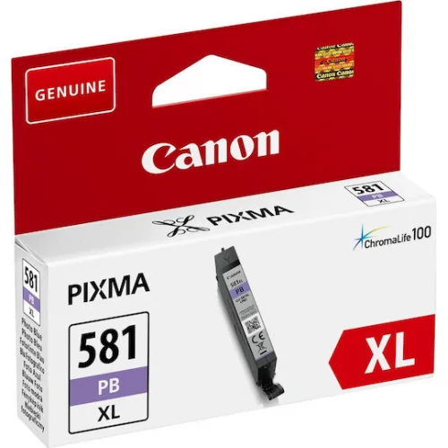 Canon CLI-581XL Γνήσιο Μελάνι Εκτυπωτή InkJet Photo Μπλε (2053C001)