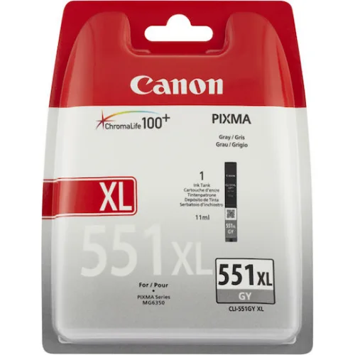 Canon CLI-551XL Γνήσιο Μελάνι Εκτυπωτή InkJet Μαύρο (6447B004)