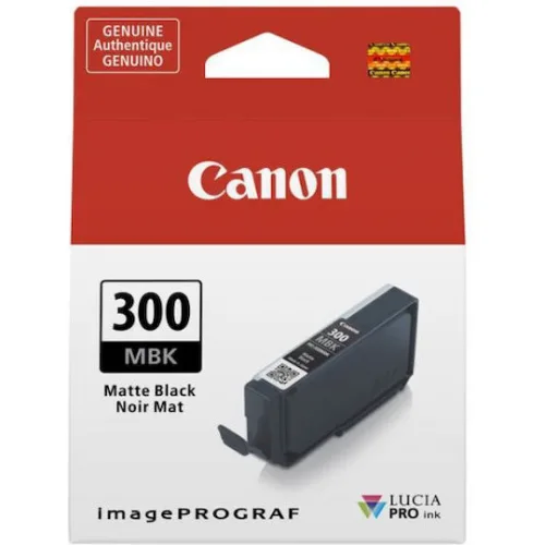 Canon PFI-300 Γνήσιο Μελάνι Εκτυπωτή InkJet Matte Μαύρο (4192C001)